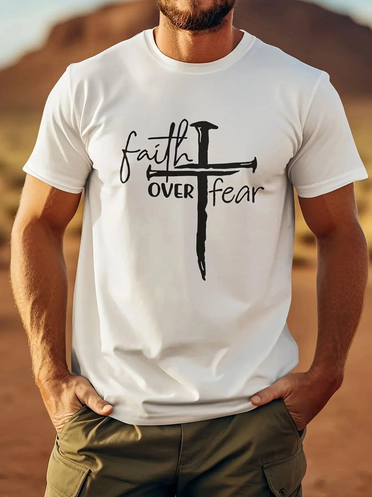 T-shirt La foi sur la peur - Homme POP FASHION Store