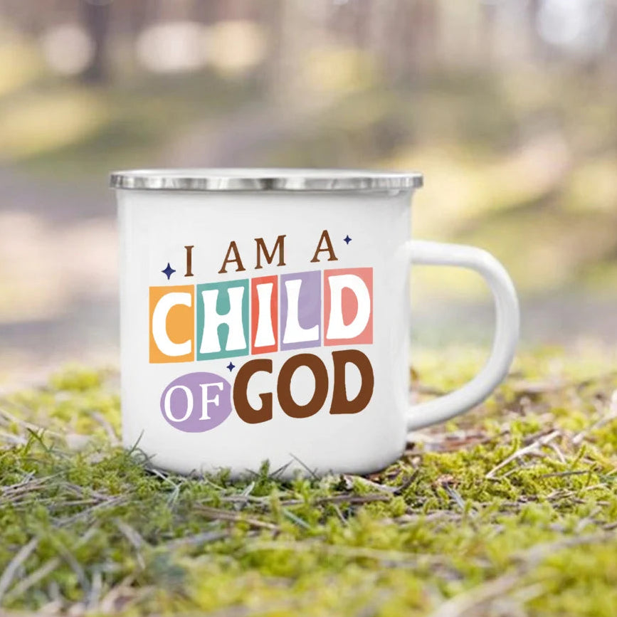 Tasse en email - Message de foi inspirant | KKK2 Store