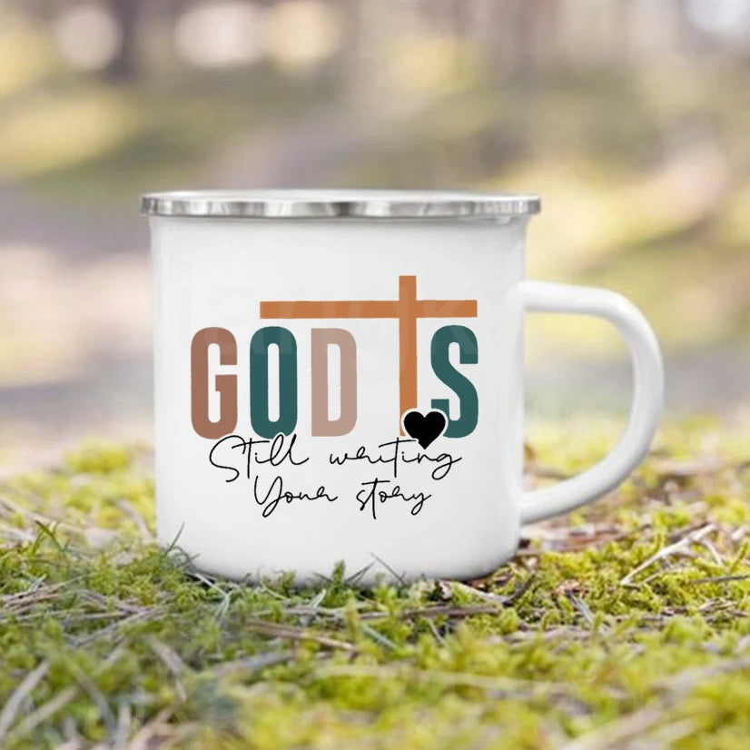 Tasse en email - Message de foi inspirant | KKK2 Store