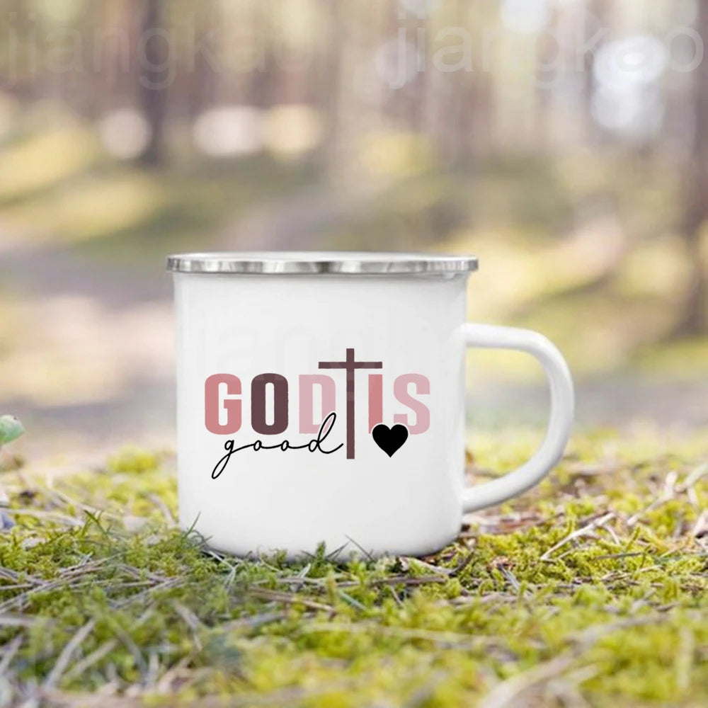 Tasse en email - Message de foi inspirant | KKK2 Store
