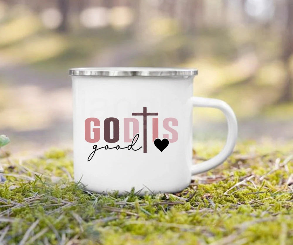 Tasse en email - Message de foi inspirant | KKK2 Store