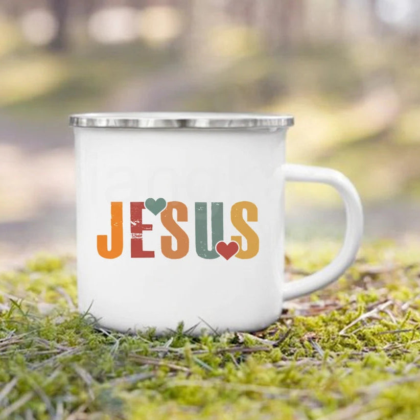 Tasse en email - Message de foi inspirant | KKK2 Store