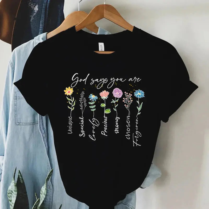 T-shirt Femme chrétienne WGTD Tshirt 3 Store