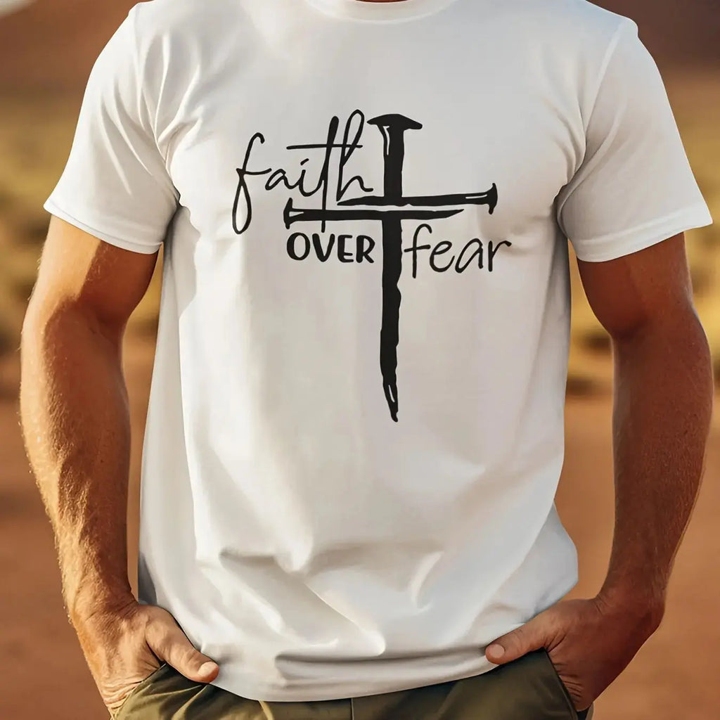 T-shirt La foi sur la peur - Homme POP FASHION Store