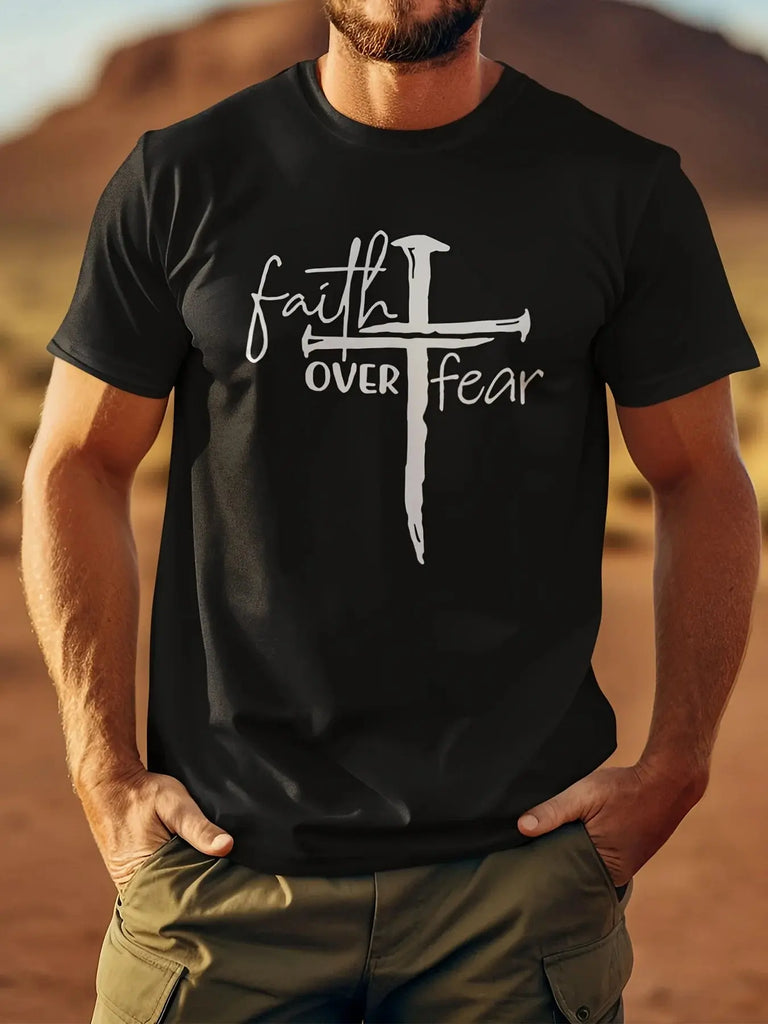 T-shirt La foi sur la peur - Homme POP FASHION Store