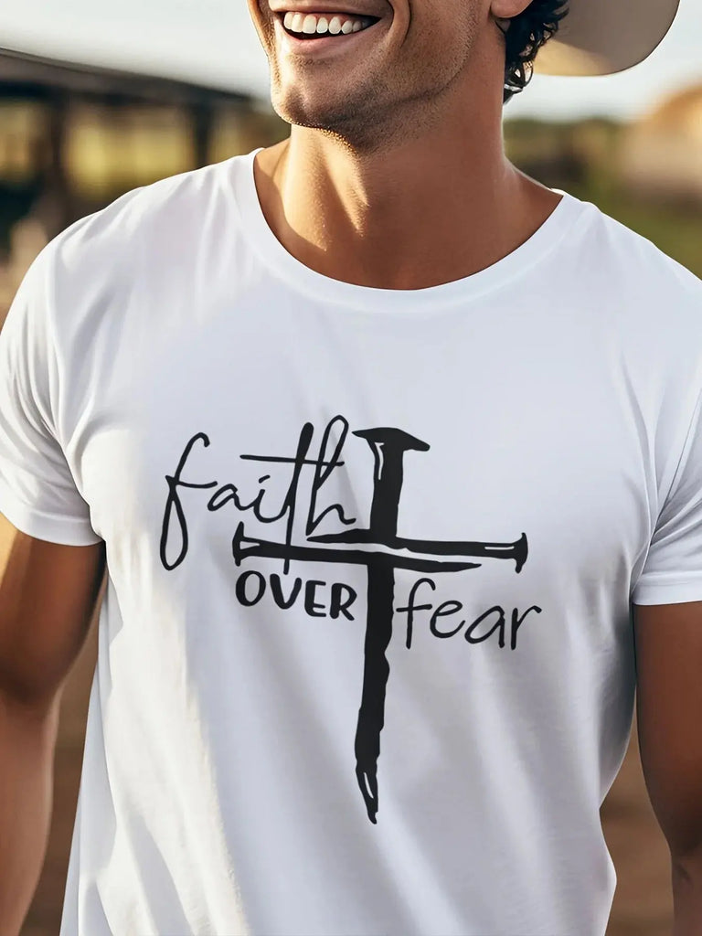 T-shirt La foi sur la peur - Homme POP FASHION Store