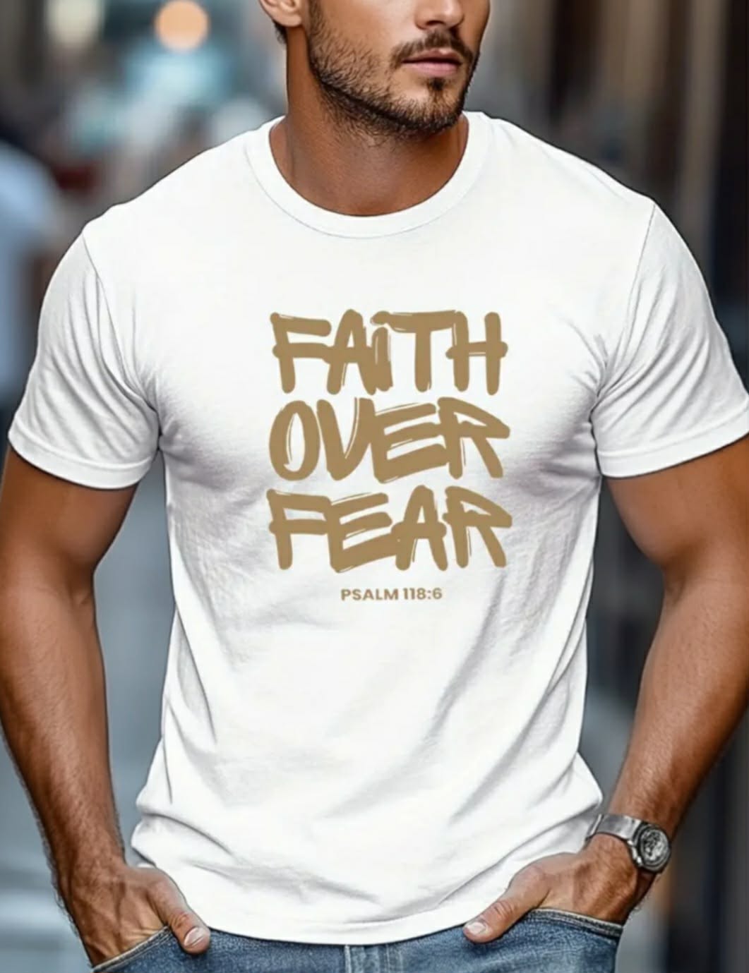 T-shirt de Foi - liquidation Havre de foi