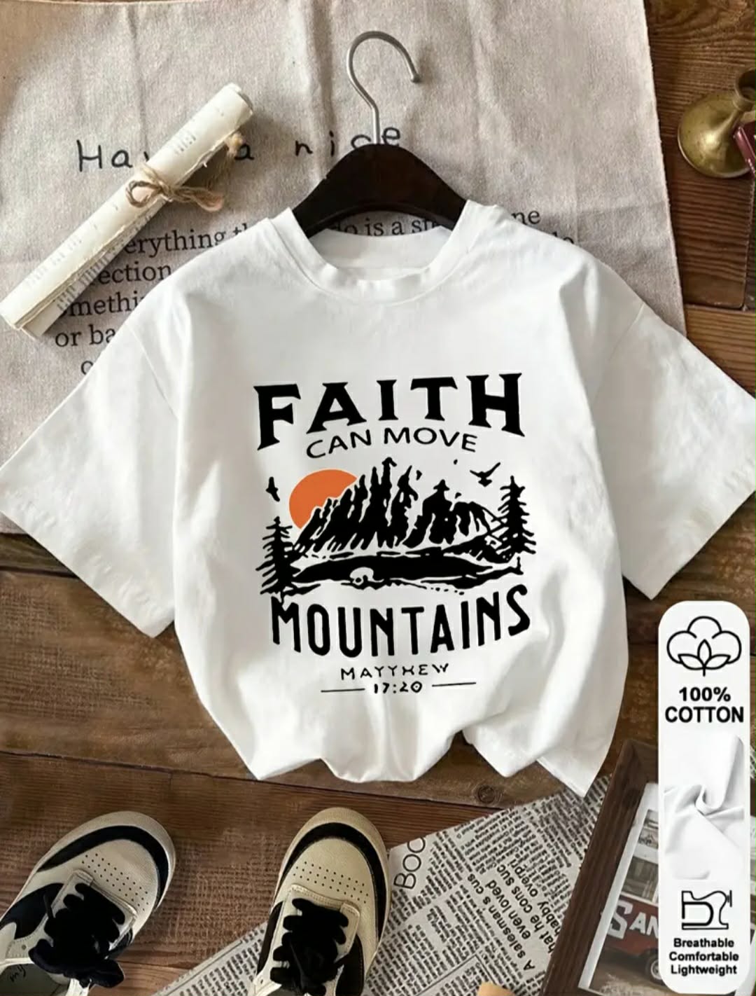 T-shirt de Foi - liquidation Havre de foi